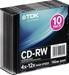 TDK CD-RW 80 Minuten 700MB 4X-12X