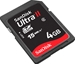 SanDisk SDHC Karte 4GB Ultra