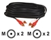 Belkin Cinchkabel 2-fach Gold 5m