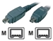 Vivanco Firewire Kabel   2.0m grau