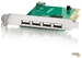 Equip USB2.0 PCI-Adapter 5-fach