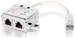 equip RJ45 Anschlußverdoppler geschirmt