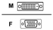 Equip DVI-A adapter an VGA Analog