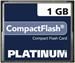 Platinum Compact Flash Karte 1GB