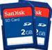 SanDisk SD Karte 2GB MultiPack