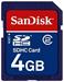 SanDisk SDHC Karte 4GB