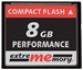 extreMemory Compact Flash Karte 8GB