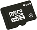 extrememory microSDHC Karte 4GB