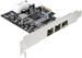 DeLOCK PCI Express Karte FireWire A/B