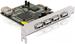 DeLOCK PCI Express Karte USB2.0 4+1 Port