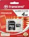 Transcend microSDHC Karte 4GB