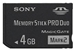 Sony Memory Stick PRO Duo Mark II  4GB
