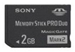 Sony Memory Stick PRO Duo Mark II  2GB