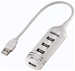 Hama USB-2.0 Hub 4-fach weiss