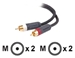 Belkin RCA Audiokabel 0.9m