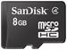 SanDisk microSDHC Karte 8GB