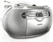 Philips AZ1027 silber/weiss
