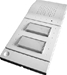 Telegärtner Doorline a/b 2R T01/02 weiss
