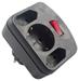 REV Schutzkontakt-/Euro-Adapter schwarz