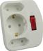 REV Schutzkontakt-/Euro-Adapter weiss