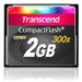 Transcend Compact Flash Karte 2GB