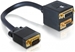 DeLOCK Adapter VGA Stecker zu VGA und