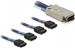 DeLOCK Infiniband Kabel (SFF 8470) zu