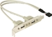 DeLOCK Slotblech intern USB 9pin