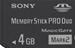 Sony Memory Stick PRO Duo Mark II 4GB