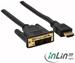 InLine HDMI/DVI Adapterkabel  1.5m