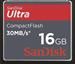 SanDisk Compact Flash Karte 16GB