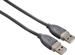 Hama USB-Verbindungskabel 1.8m grau