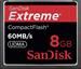SanDisk Compact Flash Karte 8GB