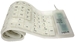 LogiLink Flexible Keyboard weiss