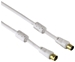 Hama Antennenkabel 120dB 5m weiss