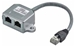 Mcab Netzwerk Splitter grau