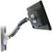 Ergotron MX LCD-Arm Wandhalterung silber