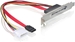 DeLOCK Slotblech SATA auf SATA 22pin