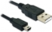 DeLOCK Kabel USB2.0 A auf USB mini-B