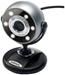 ednet Webcam schwarz/silber
