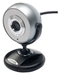 ednet Webcam schwarz/silber