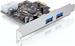DeLOCK PCI Express Karte auf 2x USB3.0
