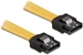 DeLOCK SATA Kabel ge/ge Metall gelb