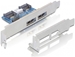 DeLOCK Slotblech 2x eSATAp 5V/12V