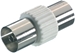 Vivanco 7/20-N Koaxial Doppelkupplung