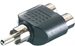 Vivanco 3/36-N Y-Adapter Cinch/2x Cinch