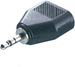 Vivanco 5/21-N Y-Adapter Klinke Stereo