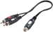 Vivanco 3/33-N Y-Adapter Cinch 0.2m