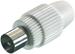 Vivanco 8/11 WS-N Koaxialstecker