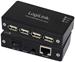 LogiLink USB2.0 Netzwerk-Hub schwarz